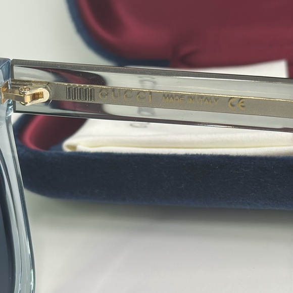 💯- New Authentic Gucci™ GG0564S 003 51 - Light-Blue - Picture 10 of 16
